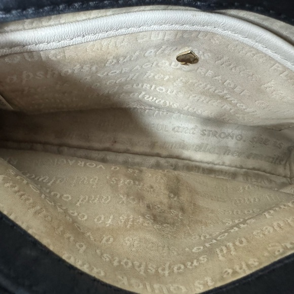 Kate Spade Black Leather Should Bag - Picture 6 of 7